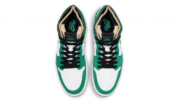 Nike Air Jordan 1 Zoom Comfort Stadionkengät Naisille Vihreä Valkoinen