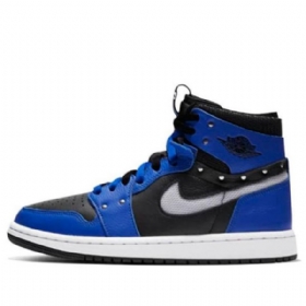 Nike Air Jordan 1 Zoom Komfort Se Retro Koripallokengät Naisille Musta Sininen