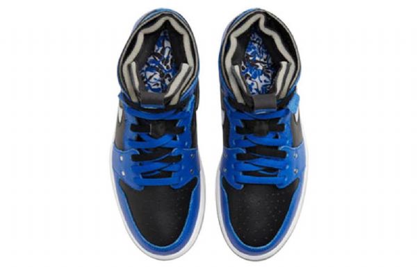 Nike Air Jordan 1 Zoom Komfort Se Retro Koripallokengät Naisille Musta Sininen