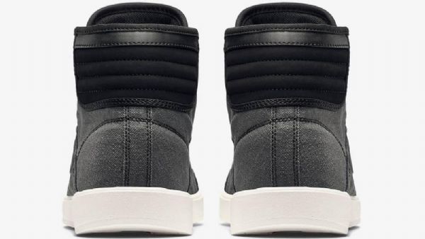 Nike Air Jordan Sky High Tops Og Miesten Kengät Musta Harmaa