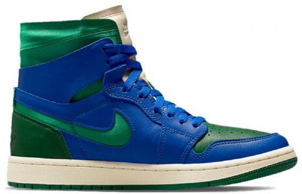 Nike Aleali May Air Jordan 1 Korkeat Topit Zoom Comfort Retro Koripallokengät Naisille Vihreä Sininen