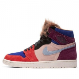 Nike Aleali May Air Jordan 1 Retro-korkeat Topit Retro-koripallokengät Naisille Moniväriset