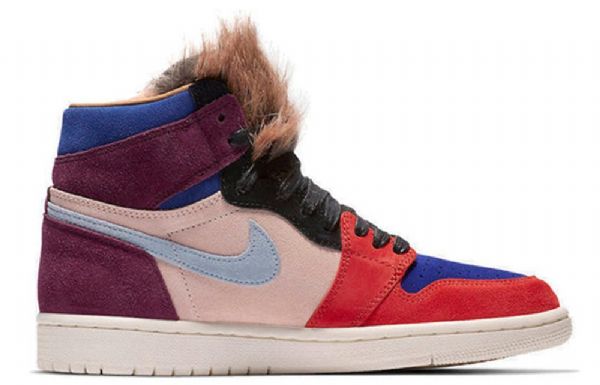 Nike Aleali May Air Jordan 1 Retro-korkeat Topit Retro-koripallokengät Naisille Moniväriset