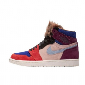 Nike Aleali May Jordan 1 Retro High Tops Viotech Kengät Naisille Monivärinen