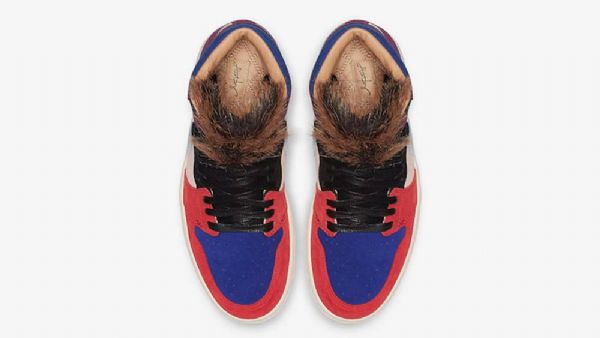 Nike Aleali May Jordan 1 Retro High Tops Viotech Kengät Naisille Monivärinen