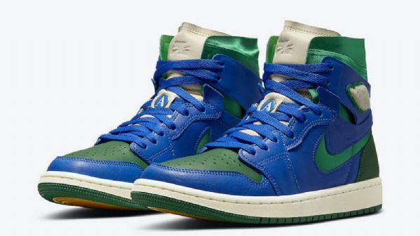Nike Aleali May Jordan 1 Zoom Comfort Califia Kengät Miehille Vihreä Sininen