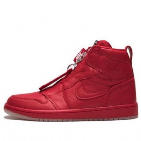 Nike Anna Wintour Air Jordan 1 Retro High Topit Vetoketjulliset Koripallokengät Naisille Punainen