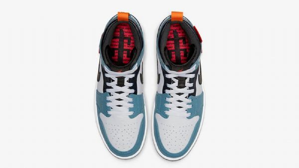 Nike Facetasm Jordan 1 Mid Tops Fearless Kengät Miehille Sininen Valkoinen