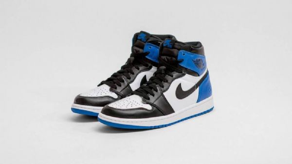 Nike Fragment Air Jordan 1 Miesten Kengät Musta Sininen