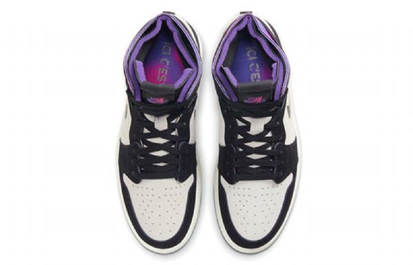 Nike Paris Saint-germain Air Jordan 1 Korkeat Topit Zoom Comfort Retro Koripallokengät Miesten Musta Violetti