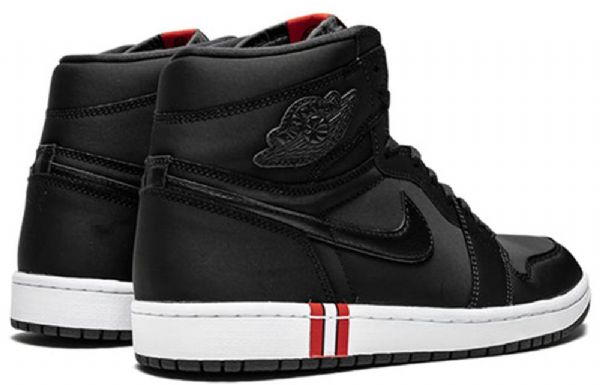Nike Paris Saint-germain Air Jordan 1 Retro High Topit Og Koripallokengät Miesten Musta