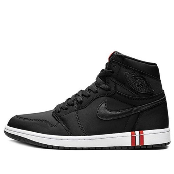 Nike Paris Saint-germain Air Jordan 1 Retro High Topit Og Koripallokengät Miesten Musta