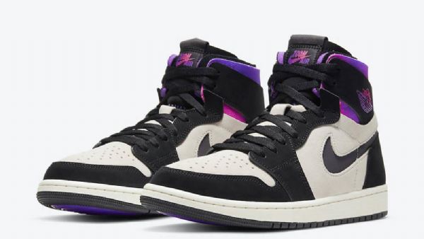 Nike Psg Air Jordan 1 Zoom Comfort Psychic Kengät Miehille Valkoinen Vaaleanpunainen