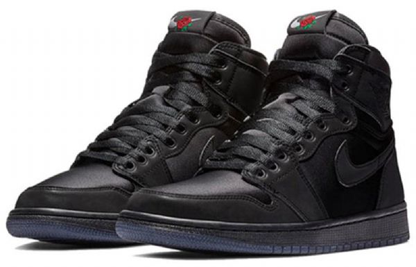 Nike Rox Ruskea Air Jordan 1 Retro High Topit Og Koripallokengät Naisten Musta