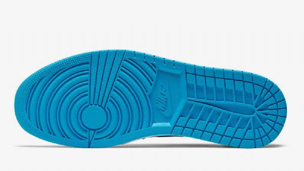 Nike Sb Air Jordan 1 Matalat Topit Unc Kengät Naisille Sininen Valkoinen