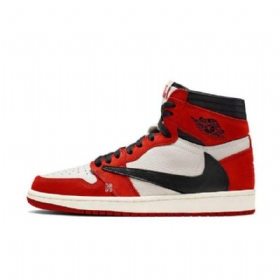 Nike Travis Scott Air Jordan 1 Chicagon Kengät Miehille Musta Sininen
