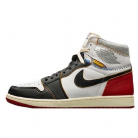 Nike Union Jordan 1 Miesten Kengät Musta