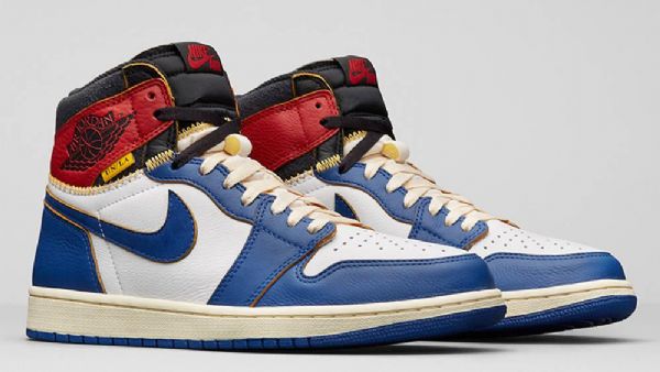 Nike Union Jordan 1 Miesten Kengät Siniset