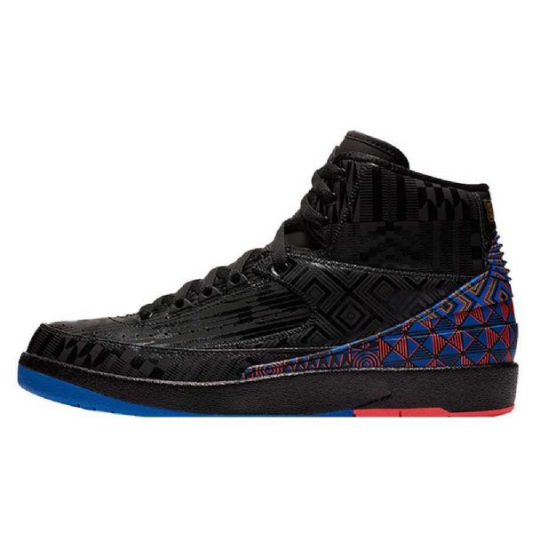 Nike Air Jordan 2 Bhm Kengät Miehille Musta Monivärinen