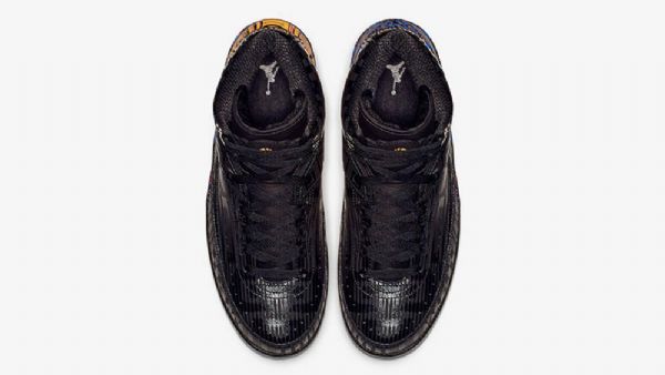 Nike Air Jordan 2 Bhm Kengät Miehille Musta Monivärinen