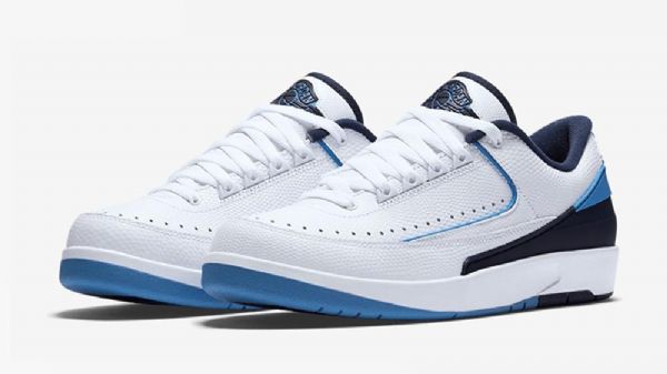 Nike Air Jordan 2 Matalat Kengät Miehille Laivastonsininen