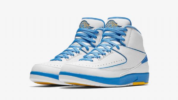 Nike Air Jordan 2 Melo Kengät Miehille Valkoinen Sininen