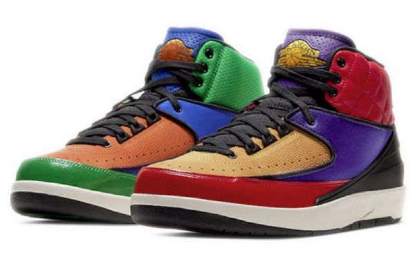 Nike Air Jordan 2 Retro-koripallokengät Naisille Moniväriset