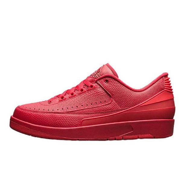 Nike Air Jordan 2 Retro Low Tops Kengät Miehille Punainen