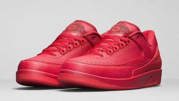 Nike Air Jordan 2 Retro Low Tops Kengät Miehille Punainen