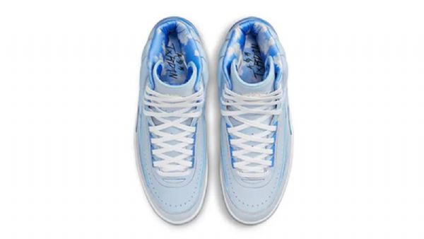 Nike Air Jordan 2 Retro Sp J Balvin Koripallokengät Miehille Siniset