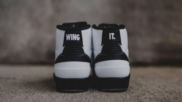 Nike Air Jordan 2 Retro Wing It Kengät Miehille Valkoinen Musta
