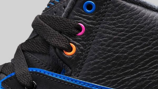 Nike Air Jordan 2 Retrokengät Miehille Musta Sininen