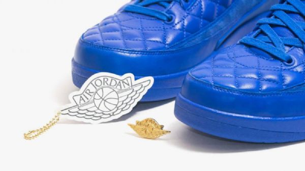 Nike Just Don Air Jordan 2 Retro Bright Kengät Miehille Siniset