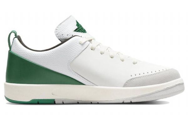 Nike Nina Chanel Abney Air Jordan 2 Retro Matalat Topit Koripallokengät Naisille Valkoinen Vihreä