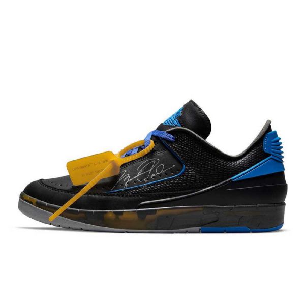 Nike Off-white Air Jordan 2 Matalat Kengät Miesten Musta