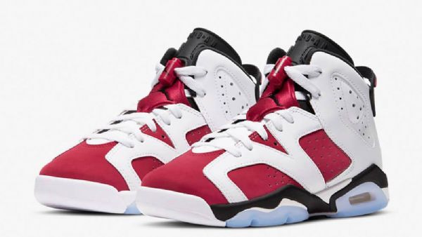 Nike Air Jordan 6 Carmine Gs Naisten Moniväriset Kengät