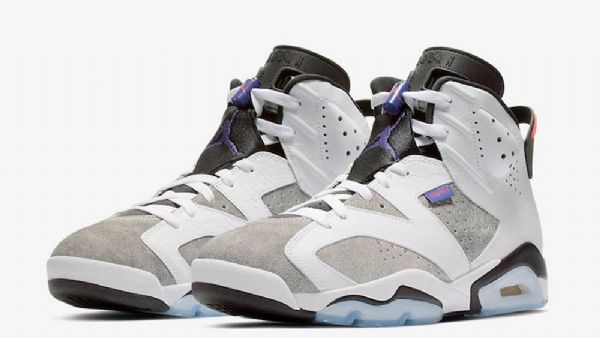 Nike Air Jordan 6 Flint-kengät Miehille Harmaa