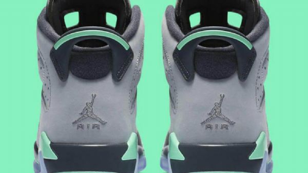 Nike Air Jordan 6 Gg Glow Tops Kengät Miehille Harmaa Vihreä