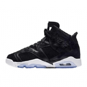 Nike Air Jordan 6 Gg Heiress Mokkanahka Kengät Miehille Musta