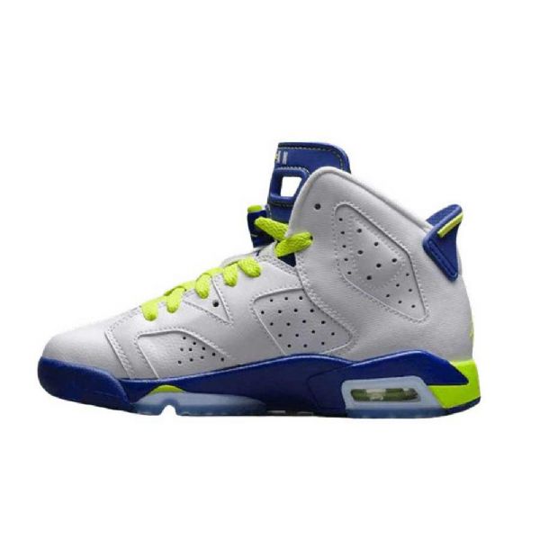Nike Air Jordan 6 Girls Fierce Kengät Miehille Valkoinen Vihreä