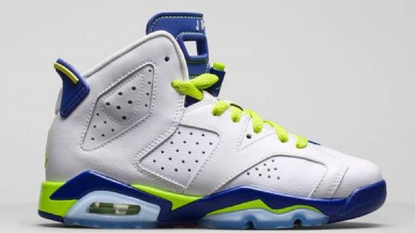 Nike Air Jordan 6 Girls Fierce Kengät Miehille Valkoinen Vihreä