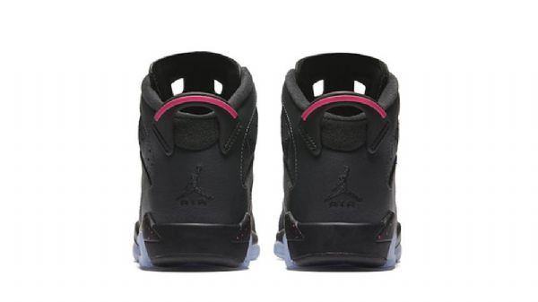 Nike Air Jordan 6 Gs Miesten Kengät Musta Vaaleanpunainen