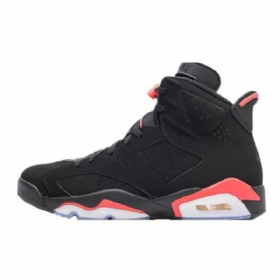 Nike Air Jordan 6 Infrapuna Retro Kengät Miehille Mustat