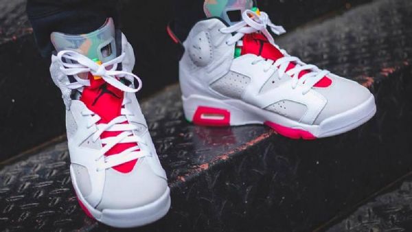 Nike Air Jordan 6 Jäniskengät Naisille Valkoiset