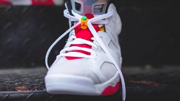 Nike Air Jordan 6 Jäniskengät Naisille Valkoiset