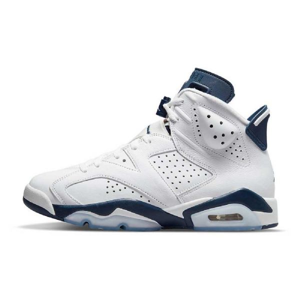 Nike Air Jordan 6 Kengät Miehille Laivastonsininen