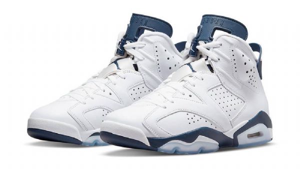 Nike Air Jordan 6 Kengät Miehille Laivastonsininen
