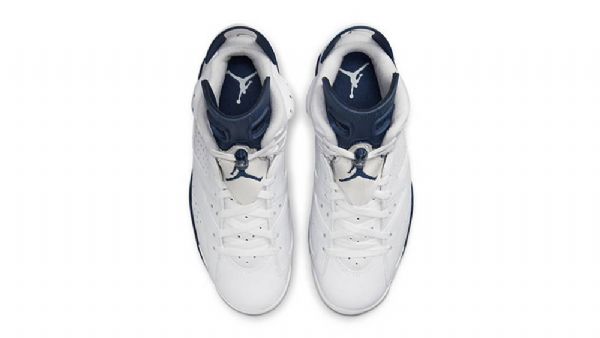 Nike Air Jordan 6 Kengät Miehille Laivastonsininen