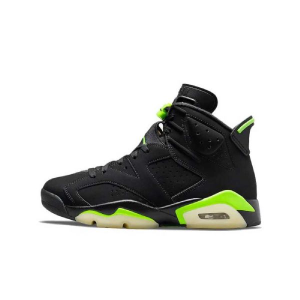 Nike Air Jordan 6 Kengät Miehille Musta Vihreä