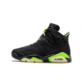 Nike Air Jordan 6 Kengät Miehille Musta Vihreä